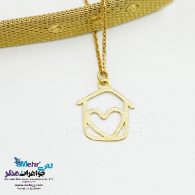 آویز ساعت طلا طرح فانتزی