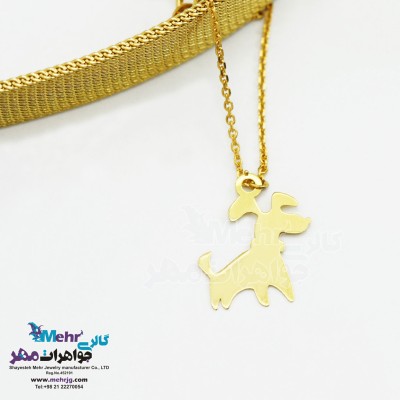 آویز ساعت طلا طرح حیوانات
