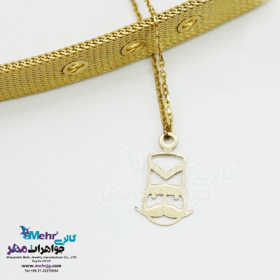 آویز ساعت طلا طرح مشاغل - گارد سلطنتی