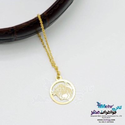 آویز ساعت طلا - ماه تولد اردیبهشت
