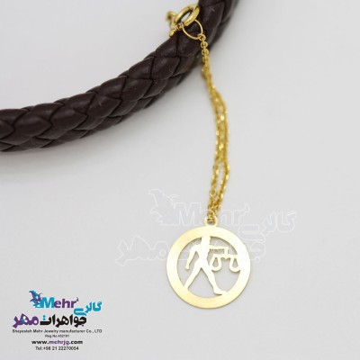 آویز ساعت طلا - ماه تولد مهر