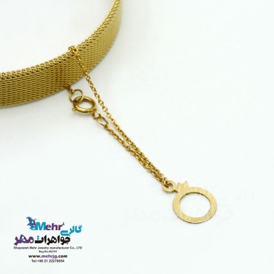آویز ساعت طلا - طرح انار