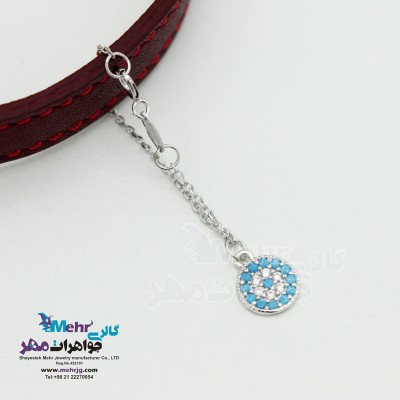 آویز ساعت طلا - طرح چشم نظر