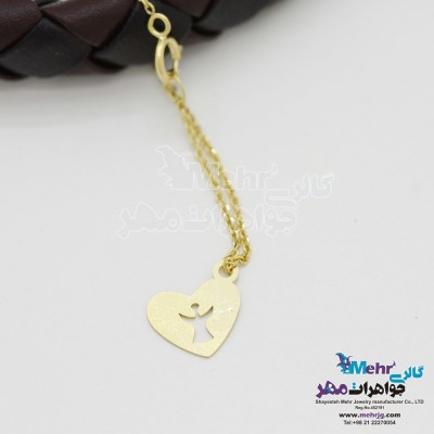 آویز ساعت طلا - طرح فرشته