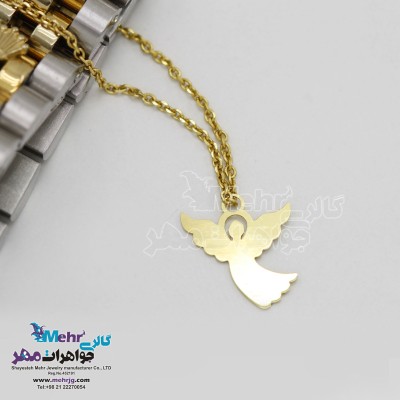 آویز ساعت طلا - طرح فرشته