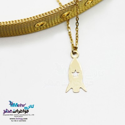 آویز ساعت طلا - طرح مشاغل