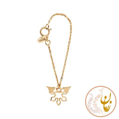 آویز ساعت طلا - طرح سنتی
