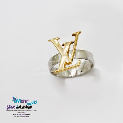 انگشتر طلا - طرح لویی ویتون