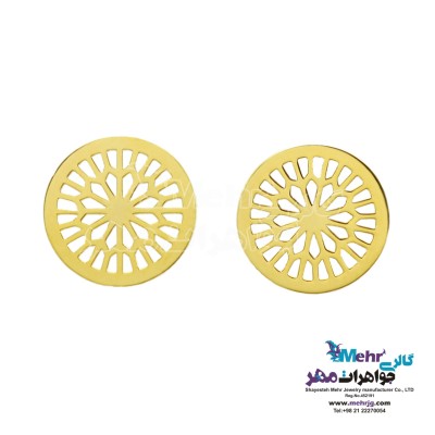 گوشواره طلا - طرح هندسی