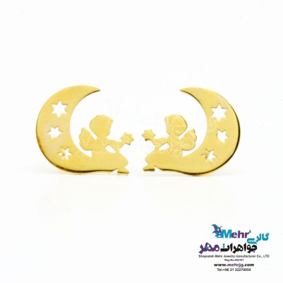 گوشواره طلا - طرح شازده کوچولو