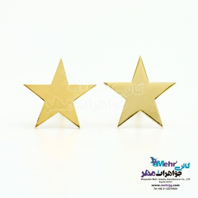 گوشواره طلا - طرح ستاره