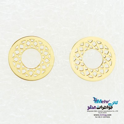 گوشواره طلا - طرح هندسی