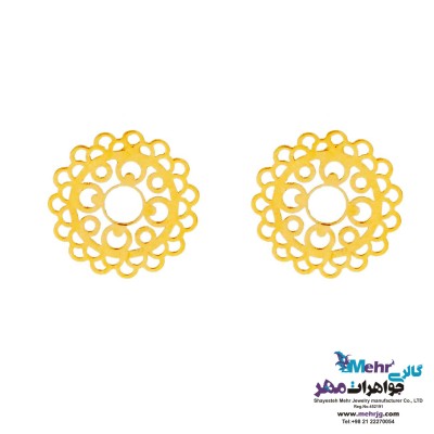 گوشواره طلا - طرح هندسی