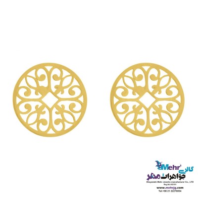 گوشواره طلا - طرح اسلیمی