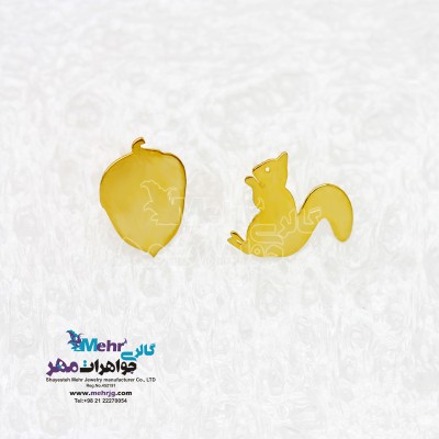 گوشواره طلا - طرح فانتزی