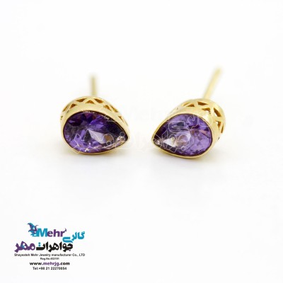 گوشواره طلا - طرح اشک