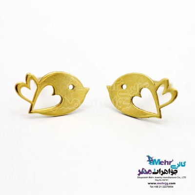 گوشواره طلا - طرح جوجه