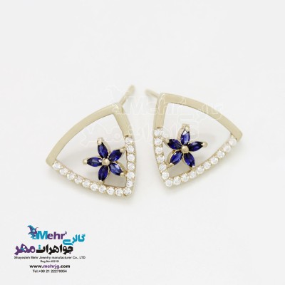 گوشواره جواهر - طرح پیرامید