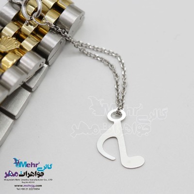 آویز ساعت طلا - طرح نت موسیقی