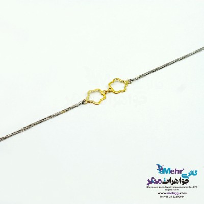 پابند طلا - طرح گل