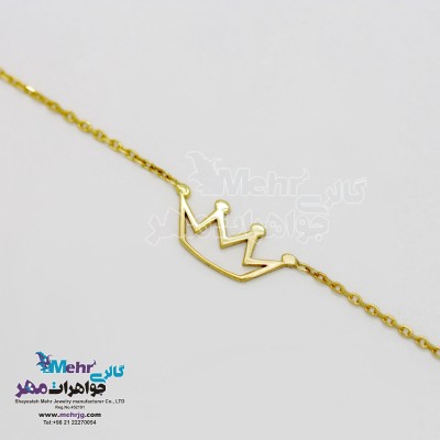 پابند طلا - طرح تاج