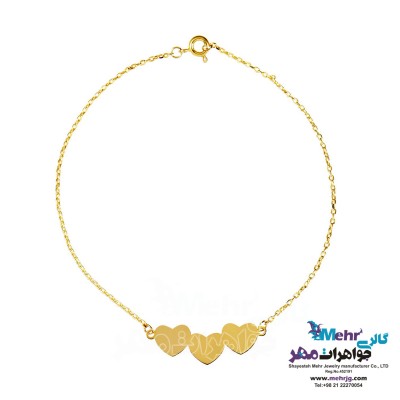 پابند طلا - طرح قلب