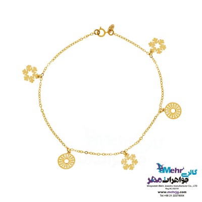 پابند طلا - طرح برف
