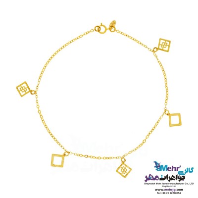 پابند طلا - طرح هندسی