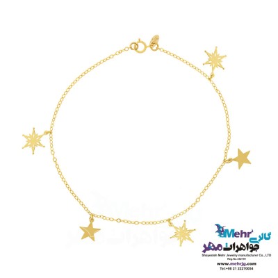 پابند طلا - طرح ستاره