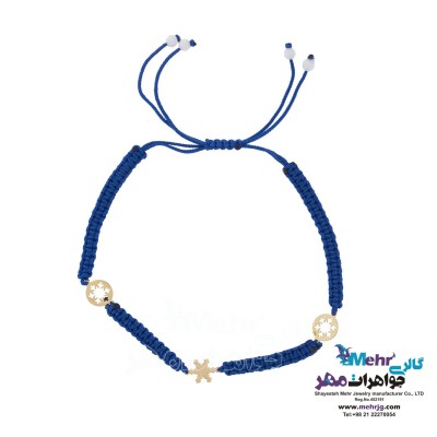 پابند طلا و بافت - طرح برف