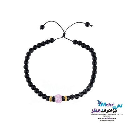 پابند طلا و سنگ - طرح رینگ