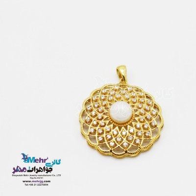 آویز طلا - طرح خورشید