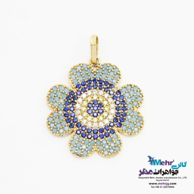 آویز طلا - طرح چشم نظر