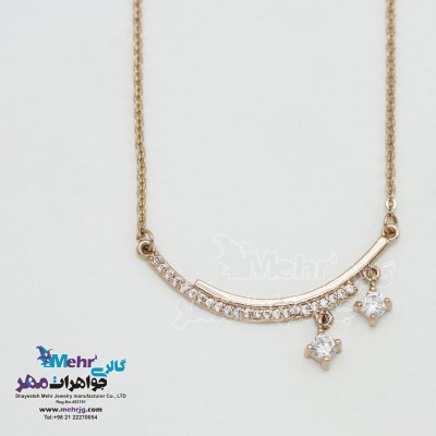 گردنبند طلا - طرح هلال