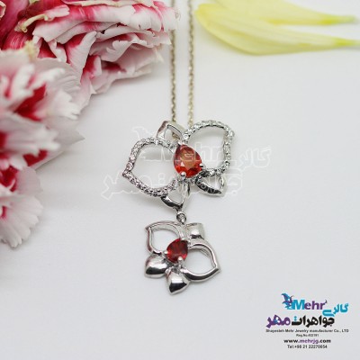 گردنبند طلا - طرح پروانه