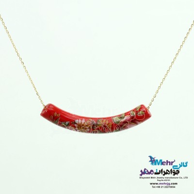 گردنبند طلا - طرح ساکورا
