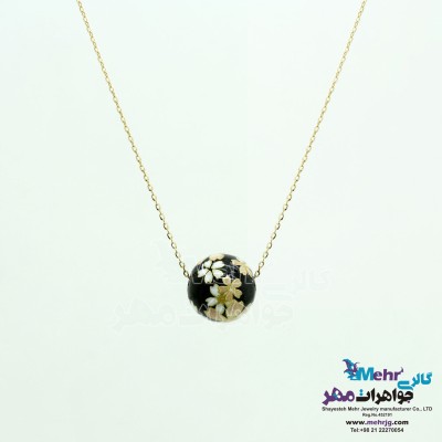 گردنبند طلا - طرح ساکورا
