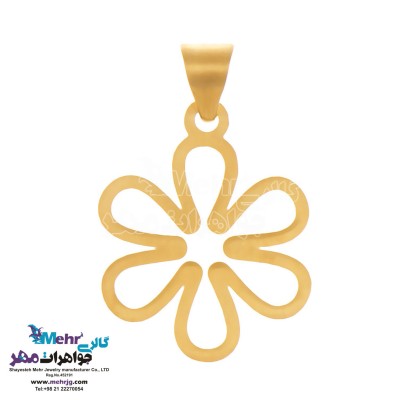 آویز طلا - طرح گل یاسمن