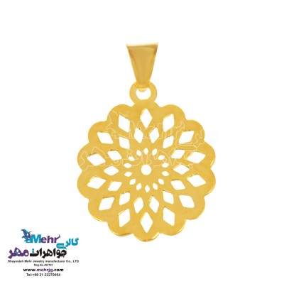 آویز طلا - طرح خورشید