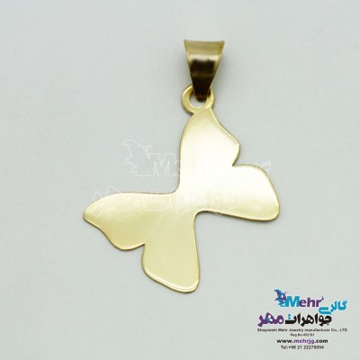 آویز طلا - طرح پروانه