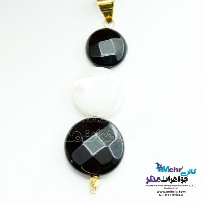 آویز طلا - طرح دایره