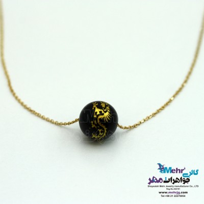 گردنبند طلا - طرح انیکس طلاکوب