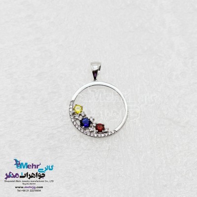 آویز طلا - طرح مولتی کالر