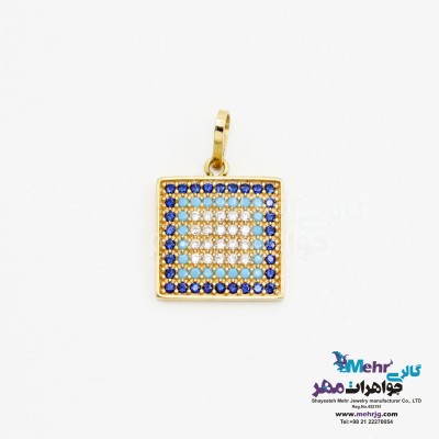 آویز طلا - طرح چشم نظر