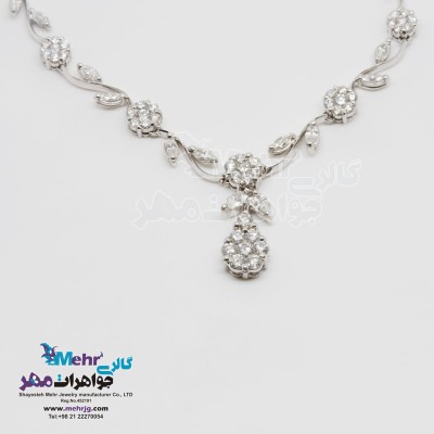 گردنبند طلا - طرح فلاور