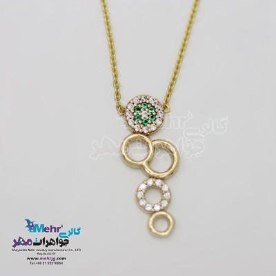 گردنبند طلا - طرح برمس