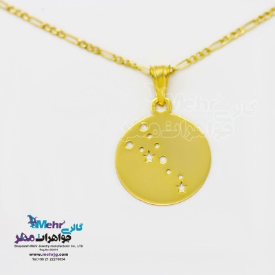 آویز طلا - صورت فلکی اردیبهشت