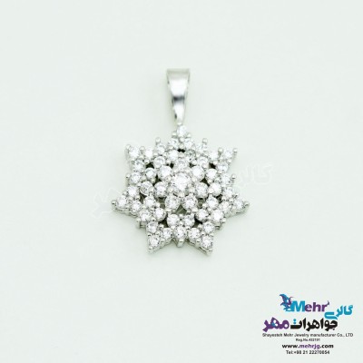 آویز طلا - طرح گل