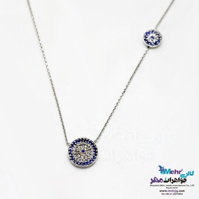 گردنبند طلا - طرح چشم نظر