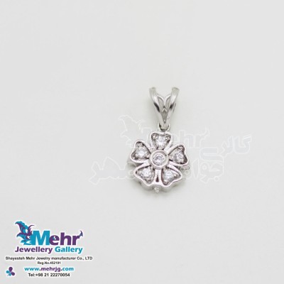 آویز طلا - طرح گل پنج برگ
